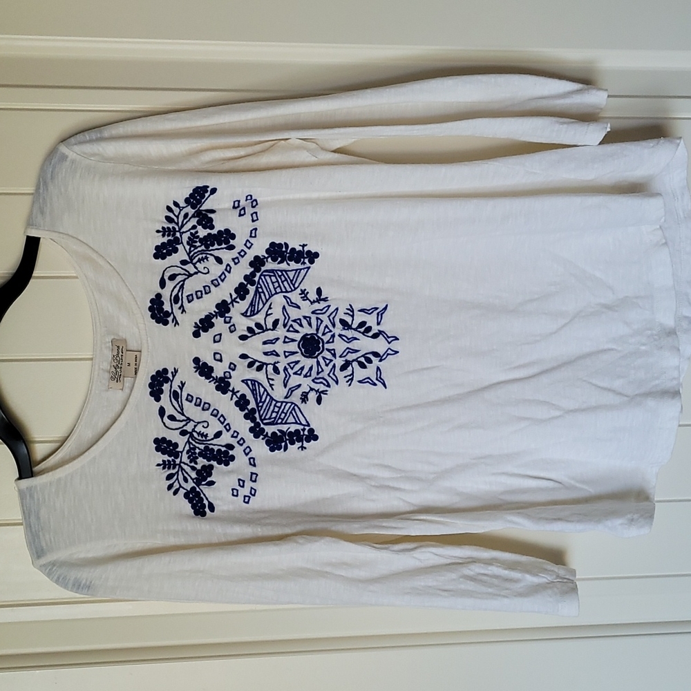 Lucky Brand 3/4 sleeve t-shirt